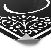 Poster Boire du champagne et danser sous les étoiles" pri (Coin)