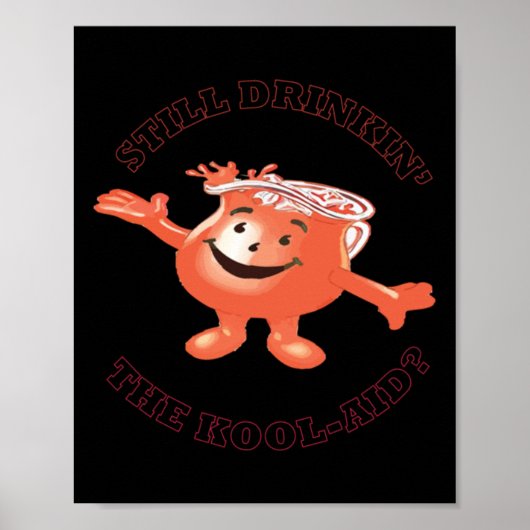 Poster Boire encore l'autocollant Kool-Aid (Devant)