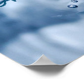 Poster Boire plus d'eau / Style de vie sain (Coin)