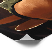 Poster Boire stout dans un pub de Dublin Imprimer (Coin)