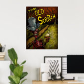 POSTER "BOIRE VIEUX ÉCRANS" (Bureau à domicile)