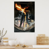 Poster Bois (Cuisine)