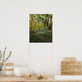 Poster Bois à bleuets du printemps (Cuisine)