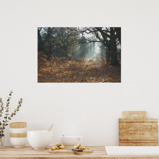 Poster Bois américain (Cuisine)