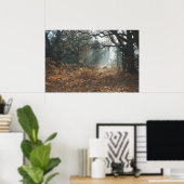 Poster Bois américain (Bureau à domicile)