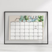 Poster Bois Animaux Baby shower Devis Date d'échéance Sig