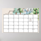 Poster Bois Animaux Baby shower Devis Date d'échéance Sig (Devant)