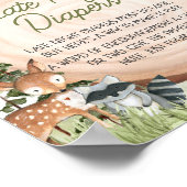 Poster Bois Animaux Bois Tranches de bois Diapositives no (Coin)