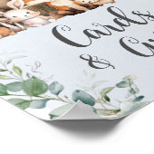 Poster Bois Animaux Végétation Cartes Baby showers Cadeau (Coin)