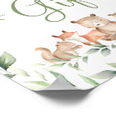 Poster Bois Animaux Végétaux Cartes & Cadeaux Tablette (Coin)