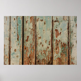 Poster Bois beige et marron