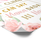 Poster Bois Chic 1er anniversaire étape importante stats (Coin)