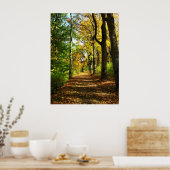Poster bois d'automne (Cuisine)