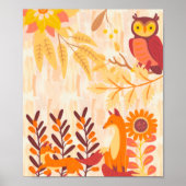 Poster Bois d'automne (Devant)