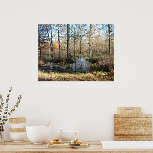 Poster Bois d'automne (Cuisine)