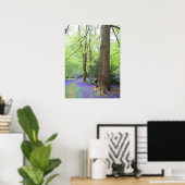 Poster Bois de Bluebell (Bureau à domicile)