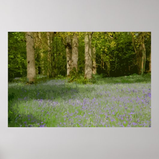 POSTER BOIS DE BLUEBELL 2 (Devant)