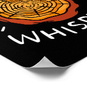 Poster Bois de bois de bûcheron (Coin)