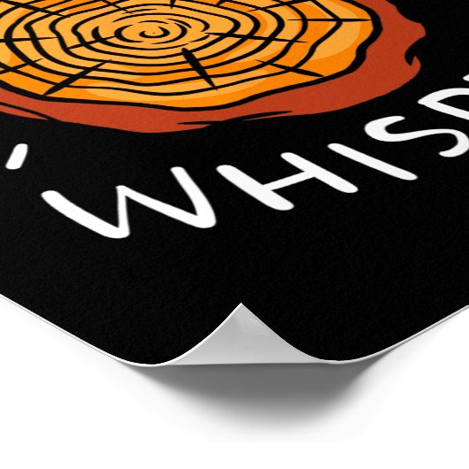 Poster Bois de bois de bûcheron (Coin)