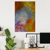 Poster Bois de close (Bureau à domicile)