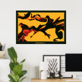 Poster Bois de flottage (Bureau à domicile)