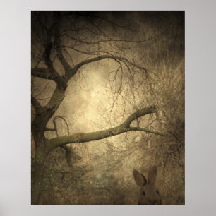 Poster Bois de lapin