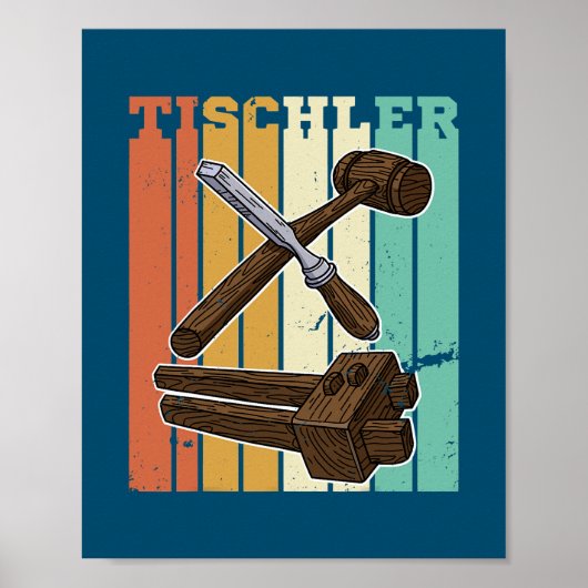 Poster Bois de menuisier de scierie de menuisier de scier (Devant)