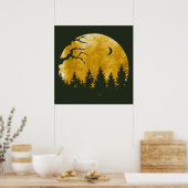 Poster Bois dorés (Cuisine)