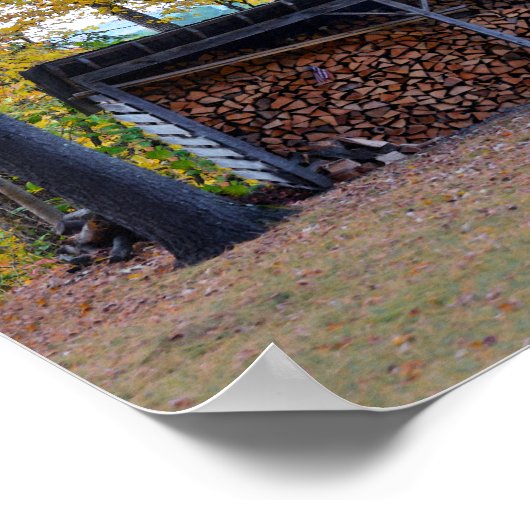 Poster Bois du Vermont (Coin)