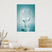 Poster Bois du verre. Art (Cuisine)