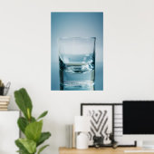 Poster Bois du verre. Art (Bureau à domicile)