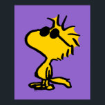 Poster Bois En Lunettes De Soleil<br><div class="desc">Jetez un oeil à ce design super mignon avec des lunettes de soleil cool Woodstock sport.</div>