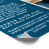 Poster Bois et marteau, menuiserie, charpentier (Coin)
