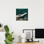Poster Bois flotté (Bureau à domicile)