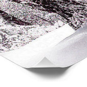 POSTER BOIS FORESTIER NEIGE HIVER SCÉNARIO (Coin)