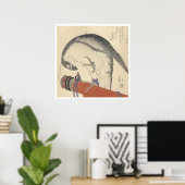 Poster Bois japonais (Bureau à domicile)