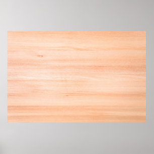 Poster Bois motif surface en bois rétro