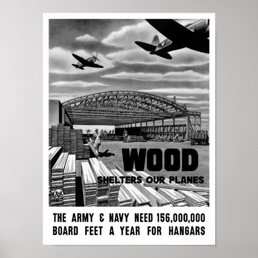 Poster Bois Nos plans — 2ÈME GUERRE MONDIALE (Devant)