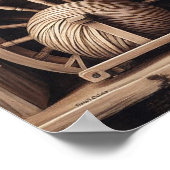 Poster Bois primitif Plateau de campagne 4 (Coin)