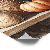 Poster Bois primitif Plateau de campagne 6 (Coin)