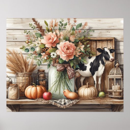 Poster Bois primitif Plateau de campagne 6 (Devant)