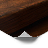 Poster Bois rustique avec fromage artisanal pains (Coin)