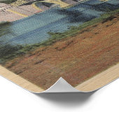 Poster Boise, ID - Vue du pont de la rivière Boise (Coin)