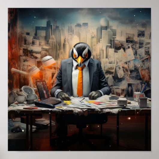 Poster Boisson Chameleon Métissant - Cubism Panorama 8K H (Devant)