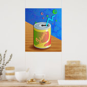 Poster Boisson De Soda Fizzy (Cuisine)