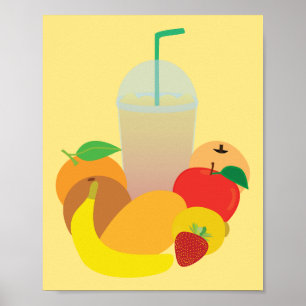 Poster Boisson granité
