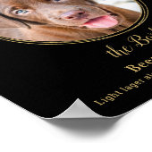 Poster Boisson Signature pour Chien de Compagnie Personna (Coin)