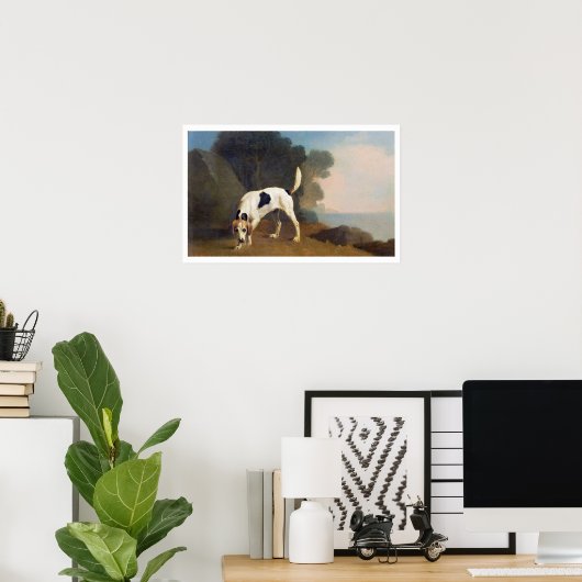 Poster Boisson sur l'odeur, c.1760 (huile sur papier posé (Bureau à domicile)