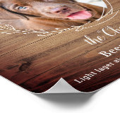 Poster Boissons à l'effigie du chien Photo d'animal de co (Coin)