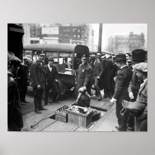 Poster Boissons alcoolisées de destruction - ère